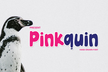 Pinkquin Hand-drawn Font