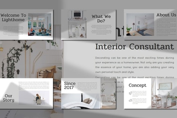 Lighthome – Interior Consultant  PowerPoint