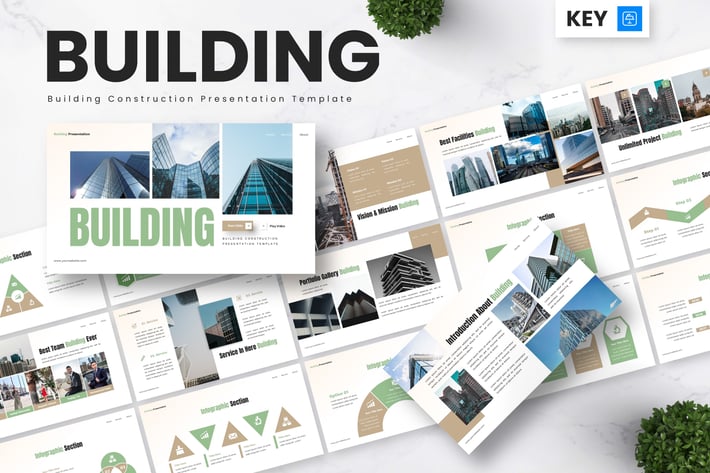 Building - Building Construction Keynote Templates