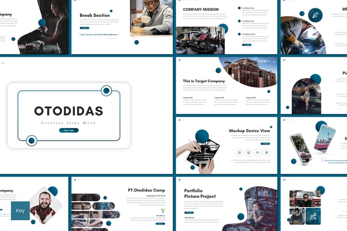 Otodidas - Creative Keynote Template
