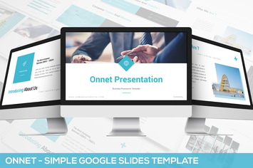 Onnet - Simple Google Slides Template