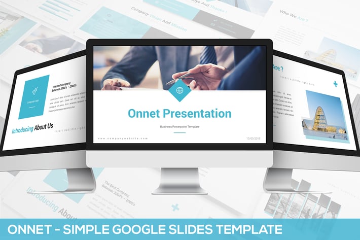 Onnet - Simple Google Slides Template