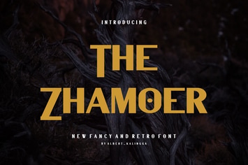 The Zhamoer Font