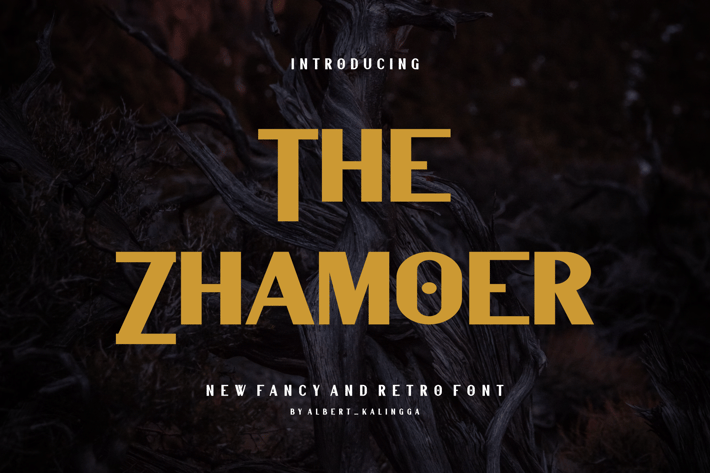 The Zhamoer Font