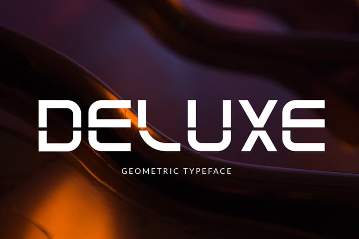 Deluxe - Modern Font