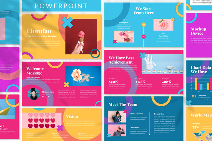 Clorofan - Creative Powerpoint Template