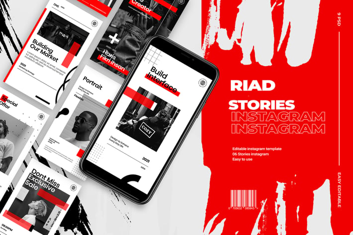 Riad - Stories Instagram Template