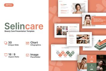 Selincare Beauty Spa Powerpoint Template