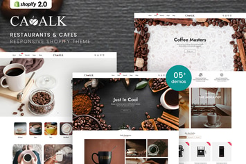 Cawalk - Restaurants & Cafes Shopify 2.0 Theme