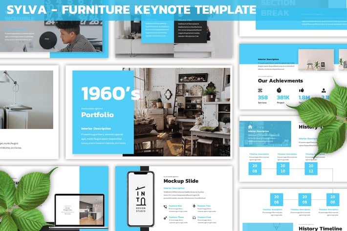 Sylva - Furniture Keynote Template
