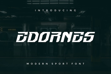 Edornes - Sport Font