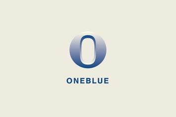 One Blue Logo Template