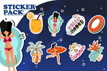 Summer Stickers