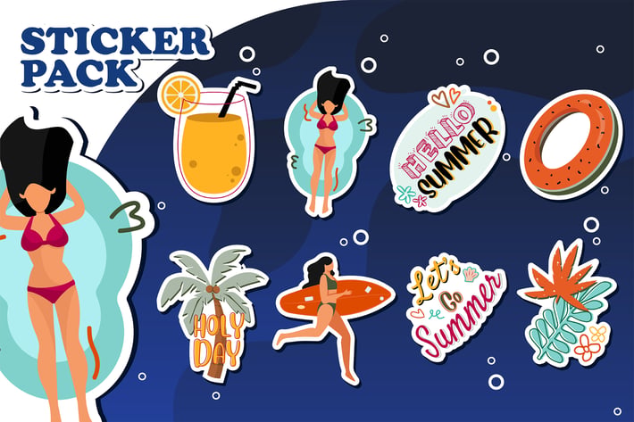 Summer Stickers