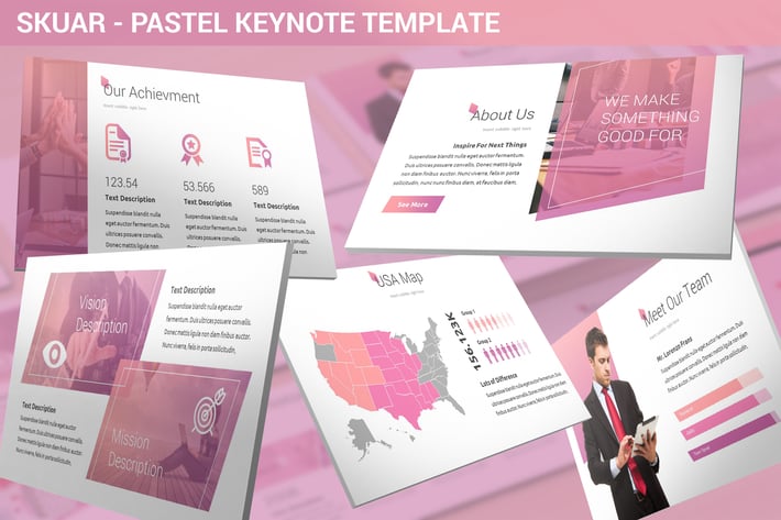 Skuar - Pastel Keynote Template