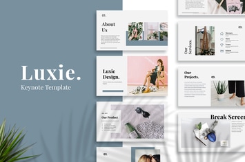 Luxie - Keynote Presentation Template