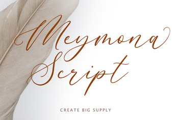 Meymona Elegant Summer Script Font