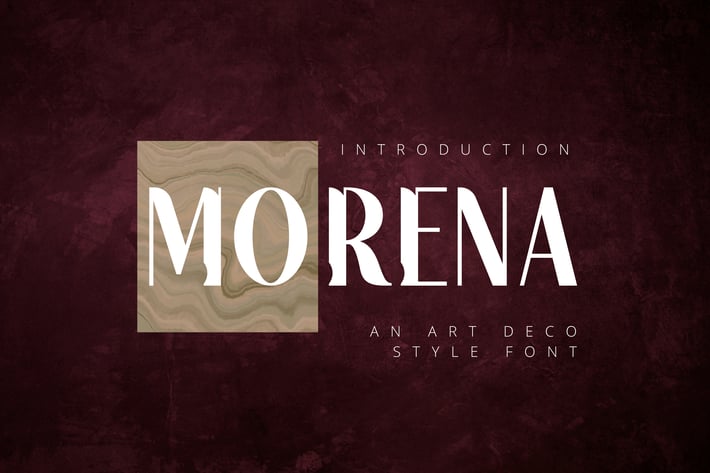 Morena Deco Font