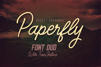 Paperfly Font Duo