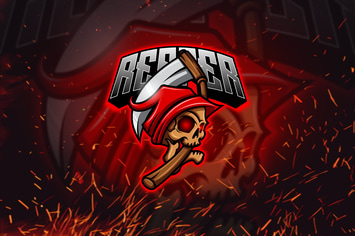 Reaper - Mascot & Esports Logo Template