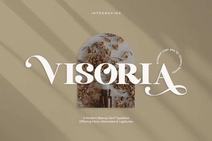 Visoria - Modern Luxury Logo Font