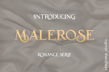 MALEROSE - The Romance Serif