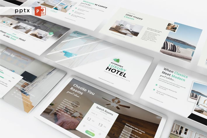 LUXURY HOTEL - Powerpoint  V335
