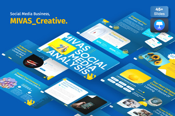 Mivas - Social Media Analysis Keynote Template