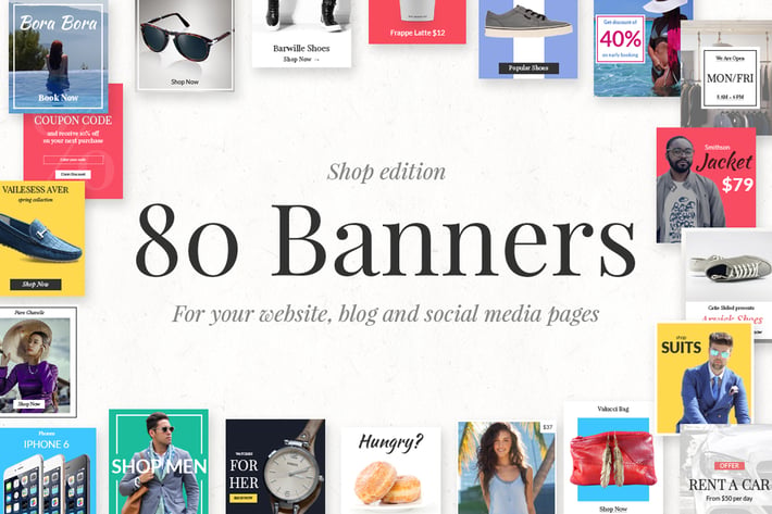 80 Banners - Shop Edition 