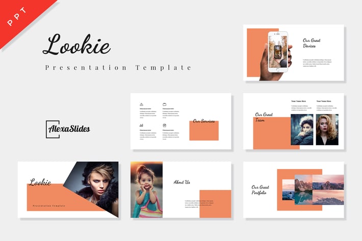 Lookie - Fashion Powerpoint Presentation Template