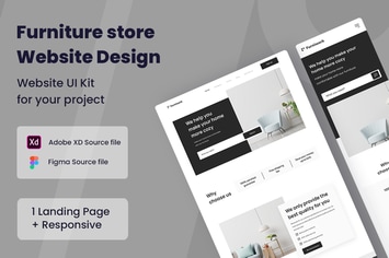 Furniture Store - Landing Page