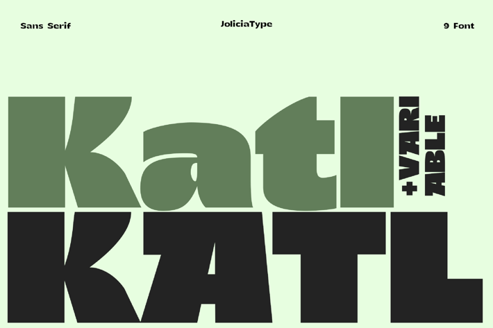 Katl | Trendy Typeface