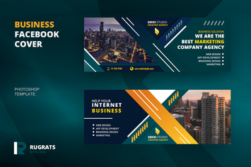 Business R4 Facebook Cover Template