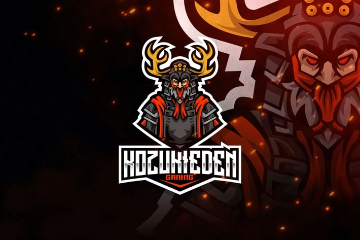 Kozuki Eden Esport Logo Template