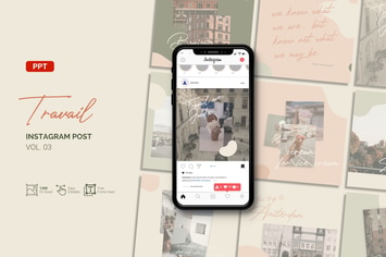 Travail Instagram Feed - PPT