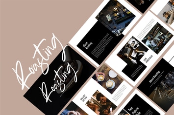 Roasting - Food & Drink Powerpoint Template