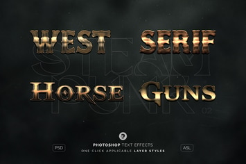 Steampunk Text Effects 02