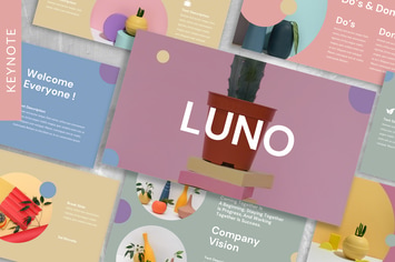 Luno - Brandbook Keynote Template