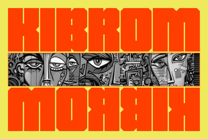 Kibrom - Urban Block Fonts