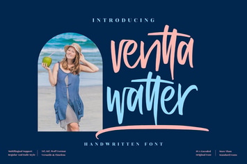 Ventta Watter Handwritten