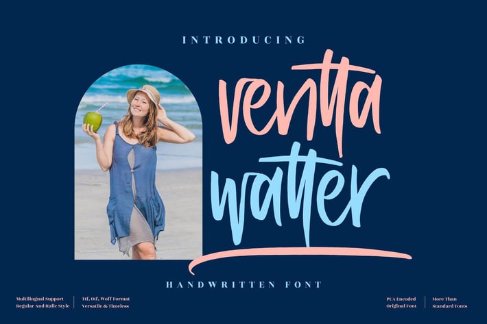 Ventta Watter Handwritten