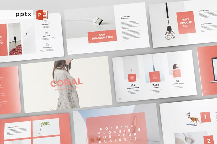 CORAL - Multipurpose Powerpoint V162