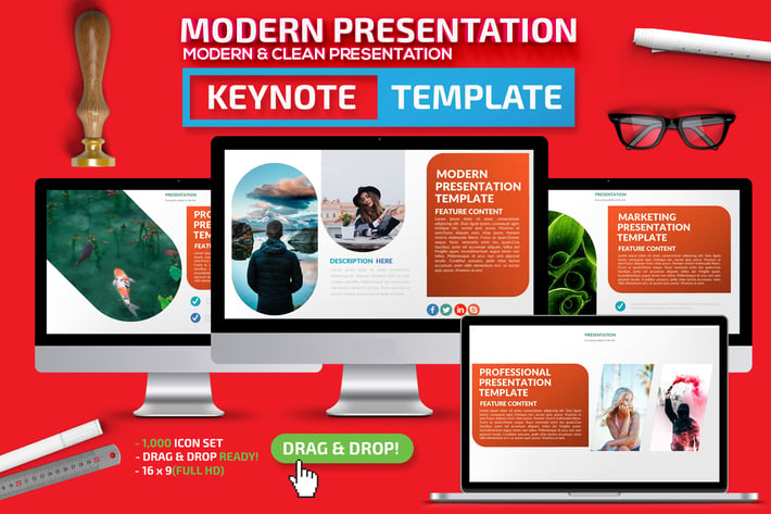 Modern Keynote Presentation Template