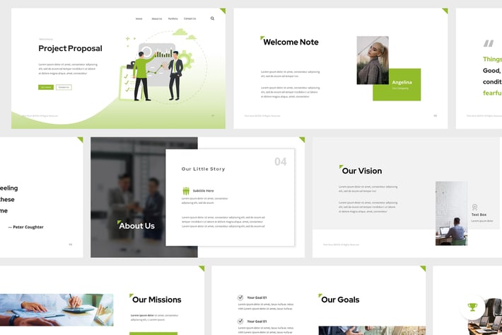 Project Proposal Pitch Deck Powerpoint
