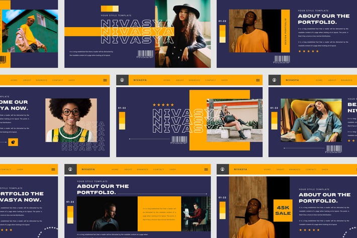  NIVASYA Presentation template