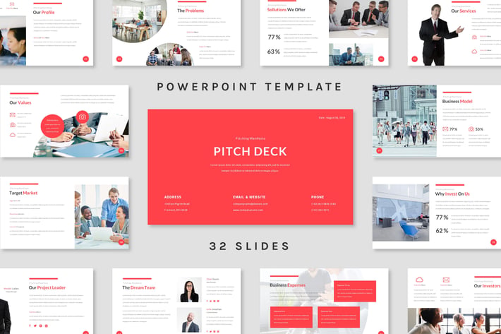 Pitch Deck - Powerpoint Template