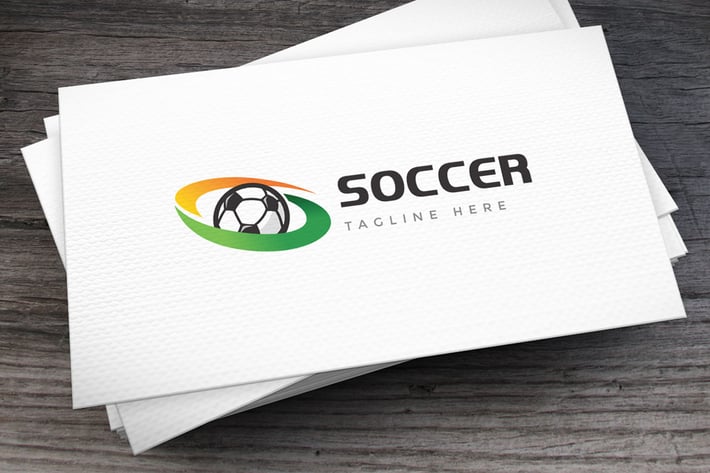 Soccer Fans Logo Template