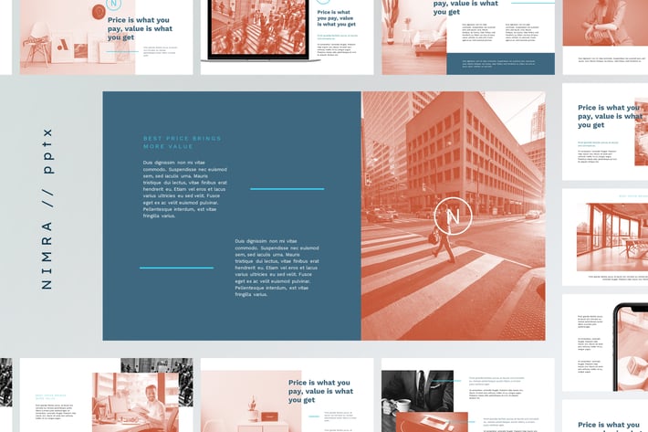 NIMRA - Creative & Elegant Powerpoint Template