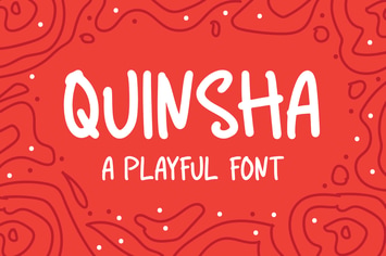 Quinsha - A Playful Font