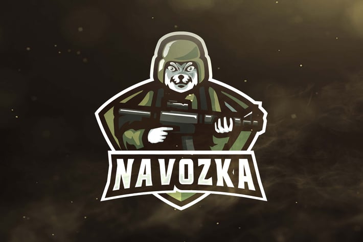 Soldier Cat Sport and Esports Logos